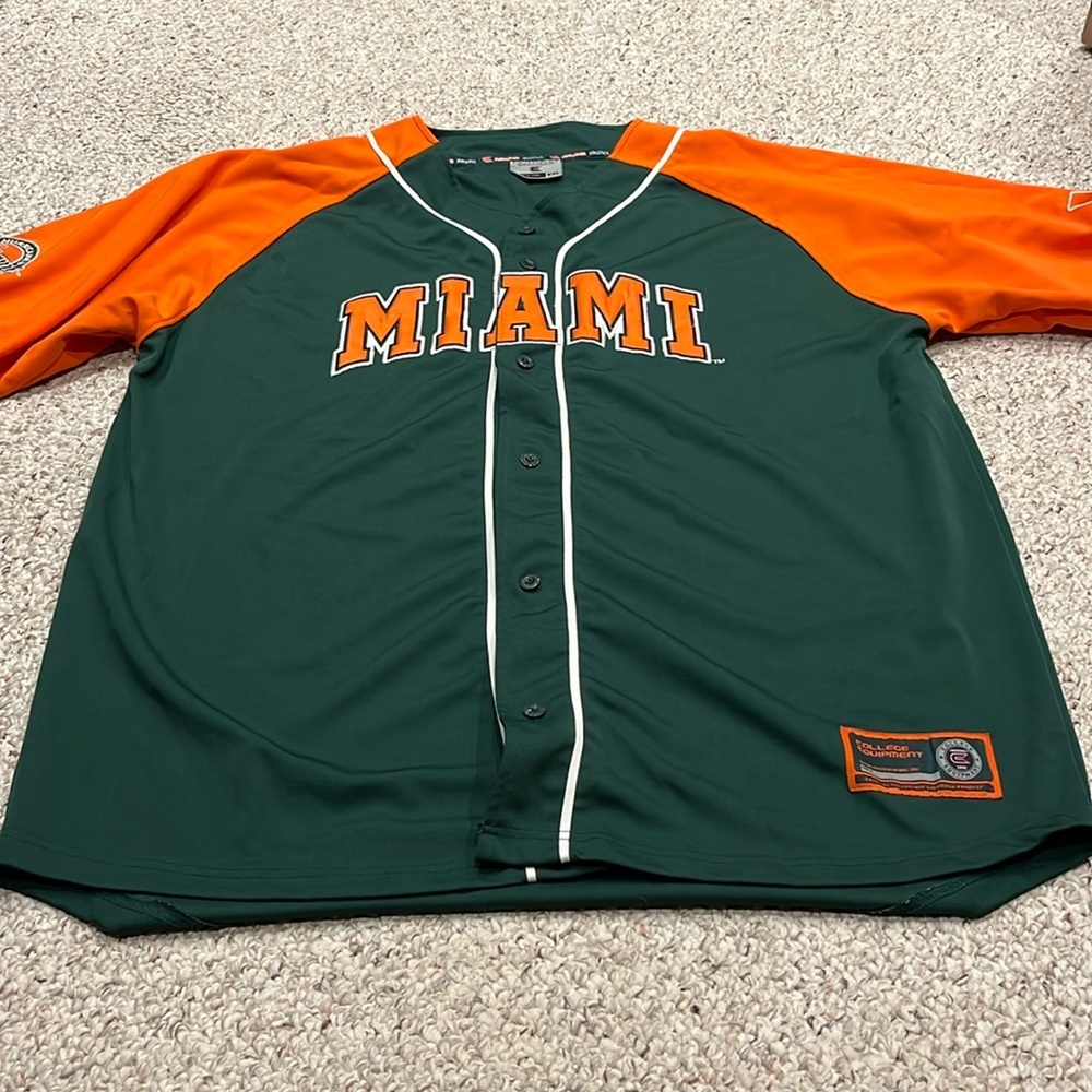 Colosseum Green and Orange Miami Jersey